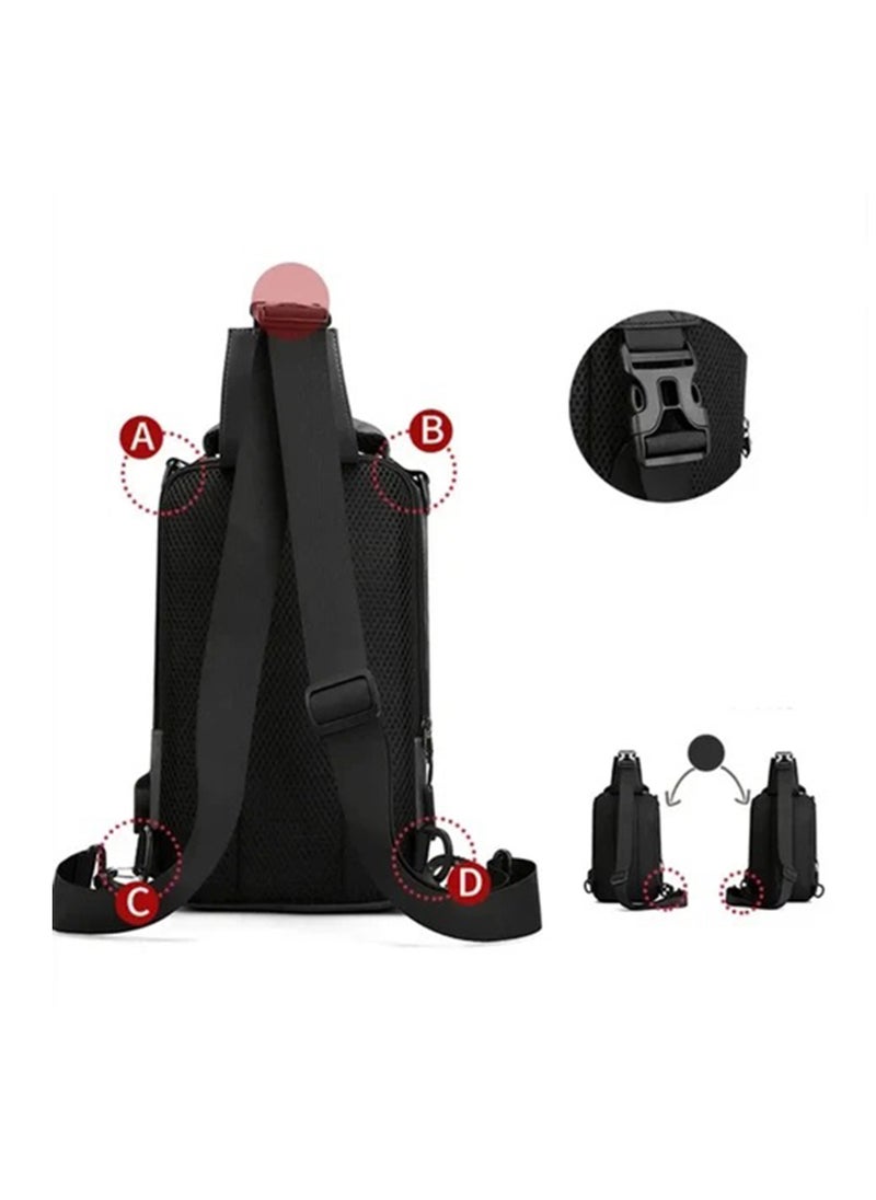 Cross bag 3 * 1 waterproof - Gray