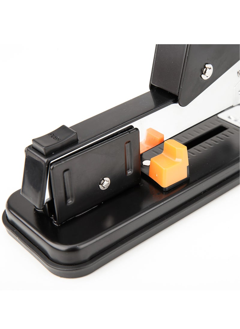 Deli - Deli E0392 Heavy Duty Stapler - High Capacity, Durable Design (Up to 60 Sheets, Assorted Colours White and Black , 1 Piece) - Image 1