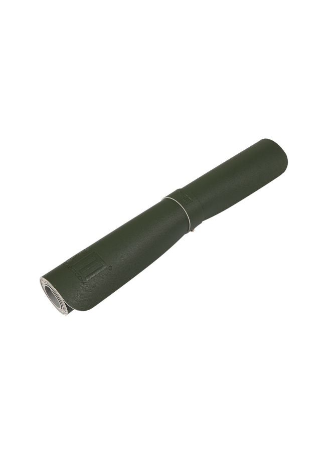BUBM PU Leather Desk Mat Green/Grey - Image 4