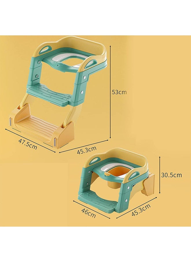 Beauenty Children PottyTraining Chair, Ladder With Step Stool For Boys/Girls  - Image 2