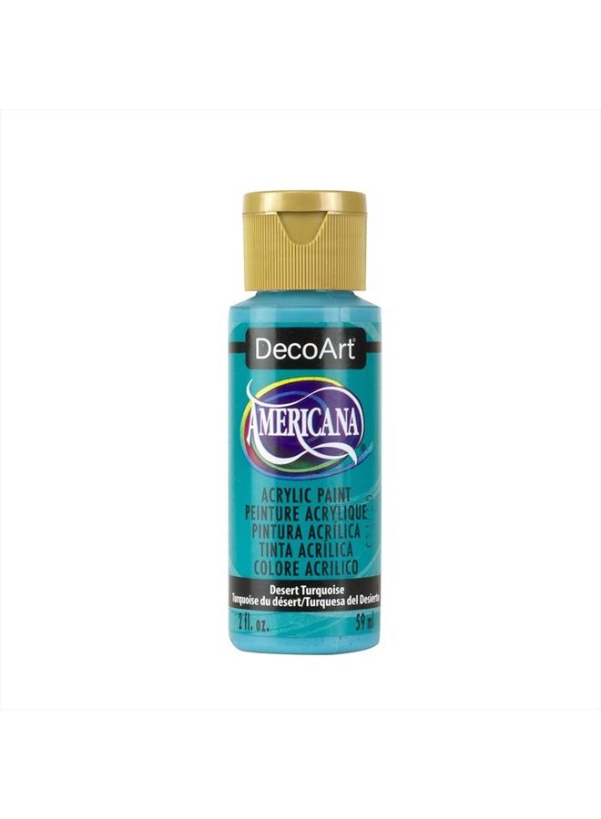 DecoArt FBA_DAO44-3 Acrylic Paint, 2 Fl Oz (Pack of 1), Desert Turquoise - Image 1