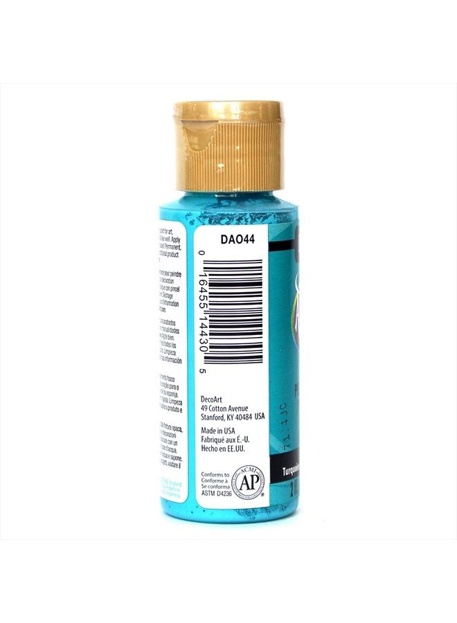 DecoArt FBA_DAO44-3 Acrylic Paint, 2 Fl Oz (Pack of 1), Desert Turquoise - Image 2