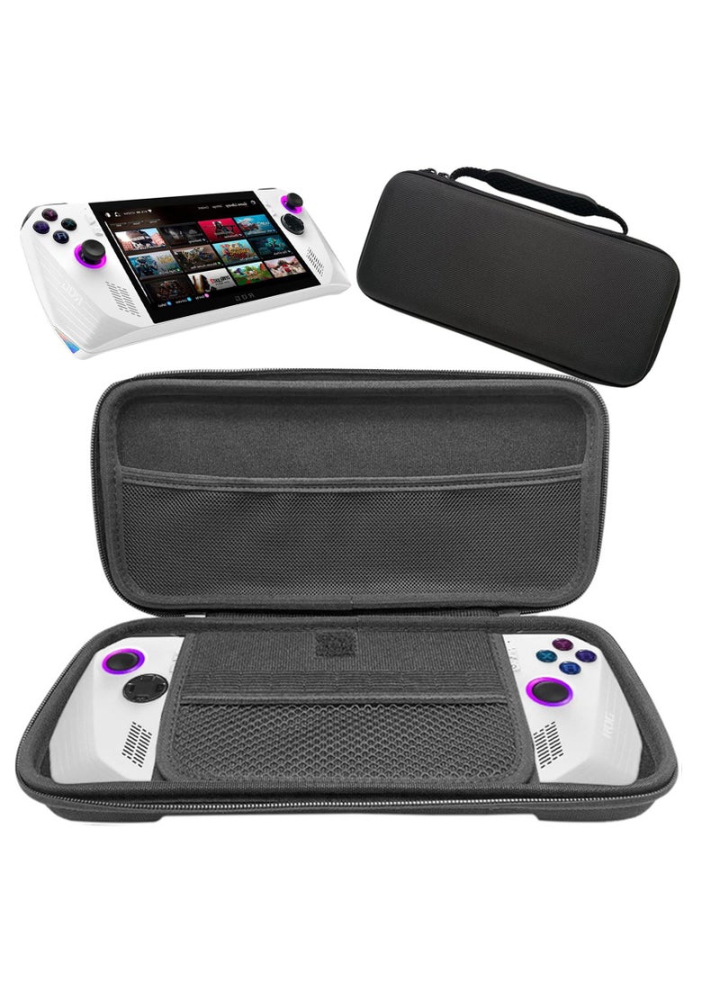 Excefore Travel Carrying Case, Shockproof Anti-Scratch Dual-Layer Oxford & Hard EVA Protective Portable Case for ASUS ROG Ally Case Accessories, Compatible ASUS ROG Ally 7” 120Hz Gaming Handheld Case  - Image 1
