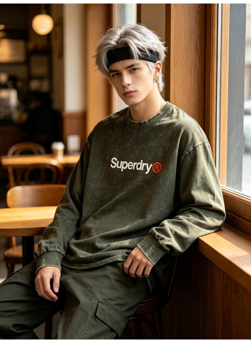Superdry Men's and women's T-shirt with long sleeves - Image 3