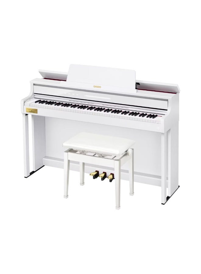 كاسيو بيانو كاسيو سيلفيانو AP-750 الرقمي - أبيض - Image 1