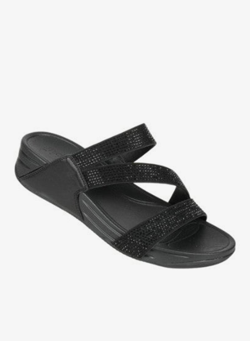 Michelle Morgan 092-3017 Michelle Morgan Ladies Casual Sandals 414RJ67B Black - Image 2