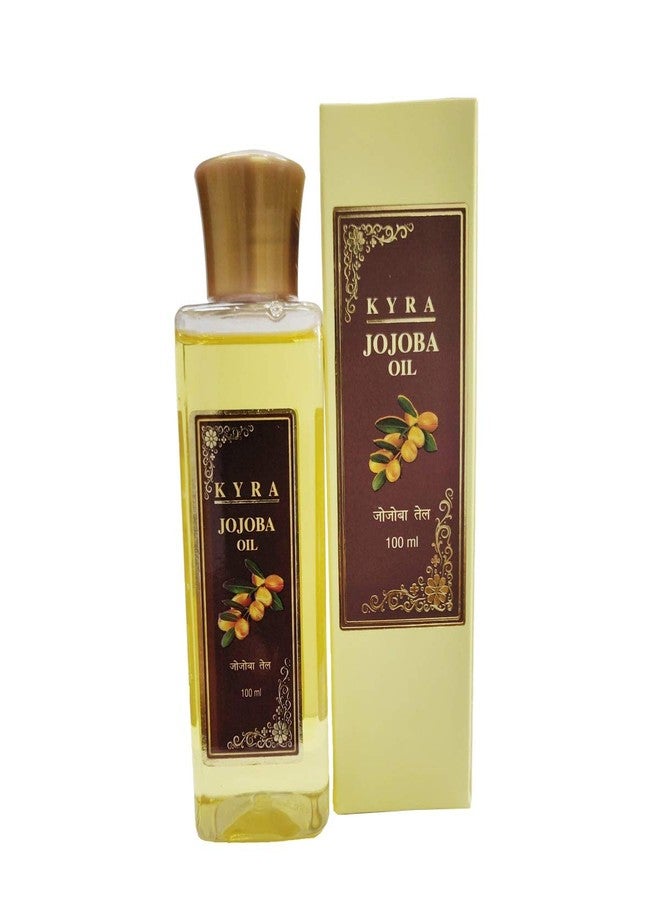 Kyra Cold Pressed Pure and Natural Jojoba Oil, 50 ml for Hair, Skin and Face Care - Image 1