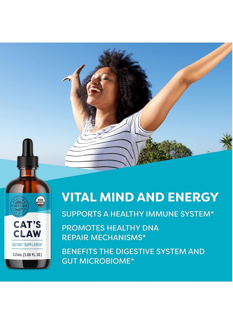 Vimergy Cat’s Claw Liquid Antioxidant Support  Benefits The Immune System 3.88 fl oz 57 Servings - Image 3