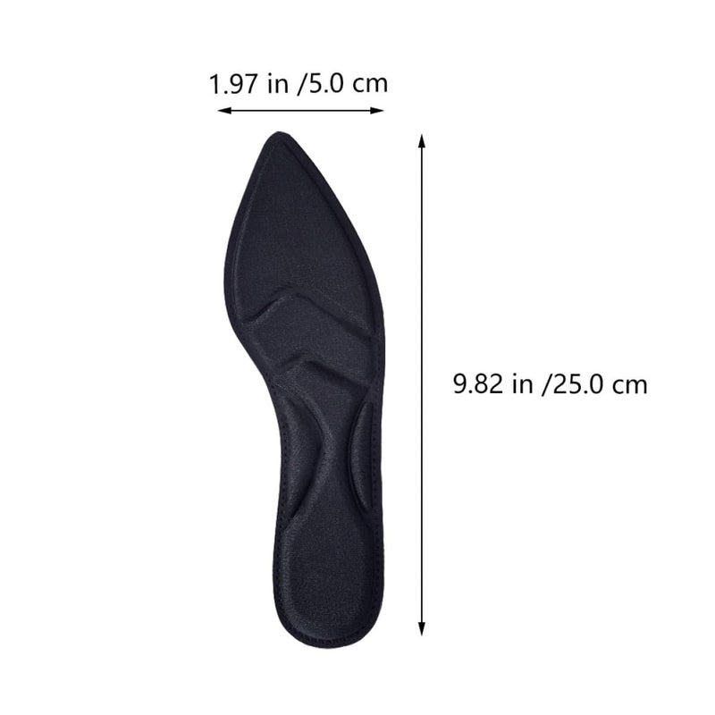 High Heel Arch Support Insoles 2 Pairs Breathable Shock Absorbing Size 34 39 - Image 3