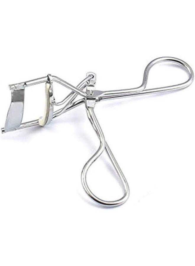 مكبس رموش معدني فضي للنساء والفتيات SLMCS5 - Image 1