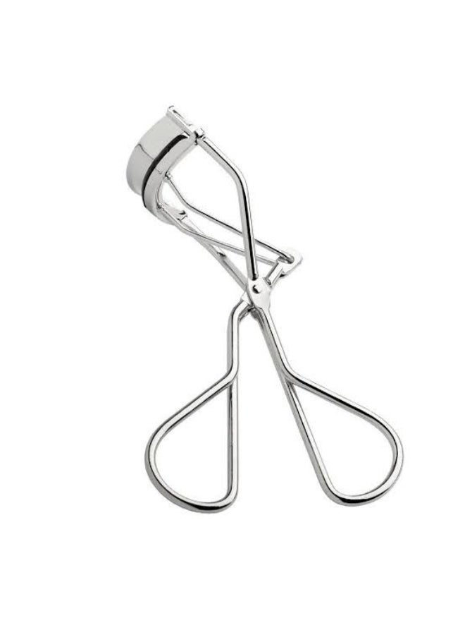 مكبس رموش معدني فضي للنساء والفتيات SLMCS5 - Image 2