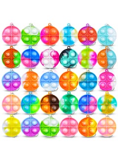 Mini Keychain Fidget Bubble Toy Pioneer Mini Round 3G bead chain