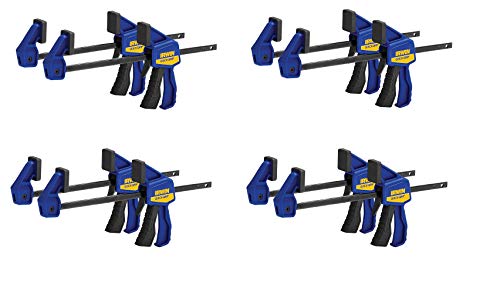 IRWIN إيروين كويك جريب 530062 مشبك بار ميكرو بيد واحدة 4-1/2" عدد 4 - Image 2