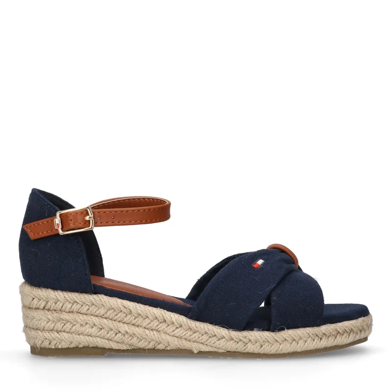 TOMMY HILFIGER Kids Rope Wedge Sandals