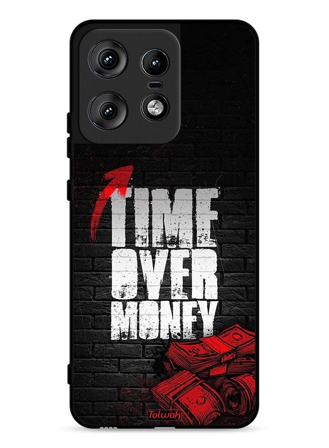 Tolwak Motorola Edge 50 Pro 5G Protective Case Cover Time Over Money - Image 1