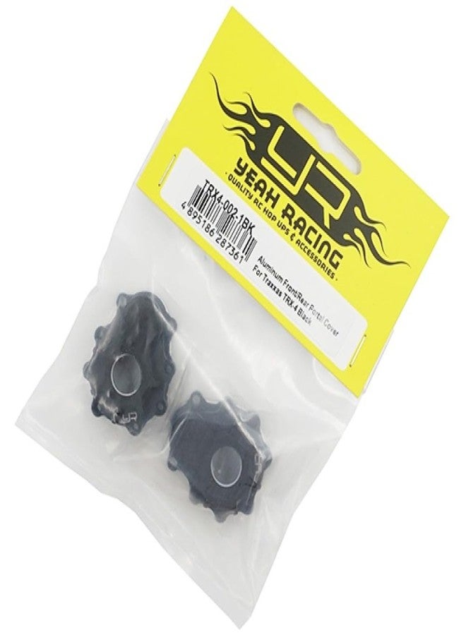 Yeah Racing Aluminum Front or Rear Portal Cover For Traxxas TRX-4 Black #TRX4-002-1BKYeah Racing Aluminum Front or Rear Portal Cover For Traxxas TRX-4 Black #TRX4-002-1BK - Image 2