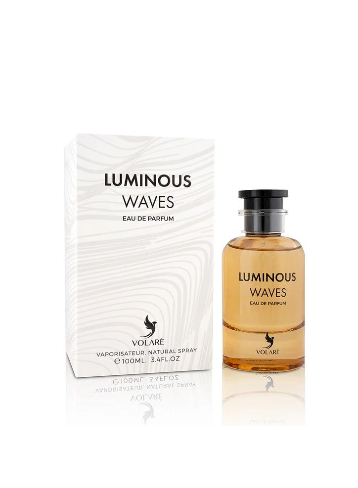 VOLARE Luminous Waves Eau de Parfum unisex - 100ml ( inspired by Louis Vuitton L'Immensité )  - Image 1