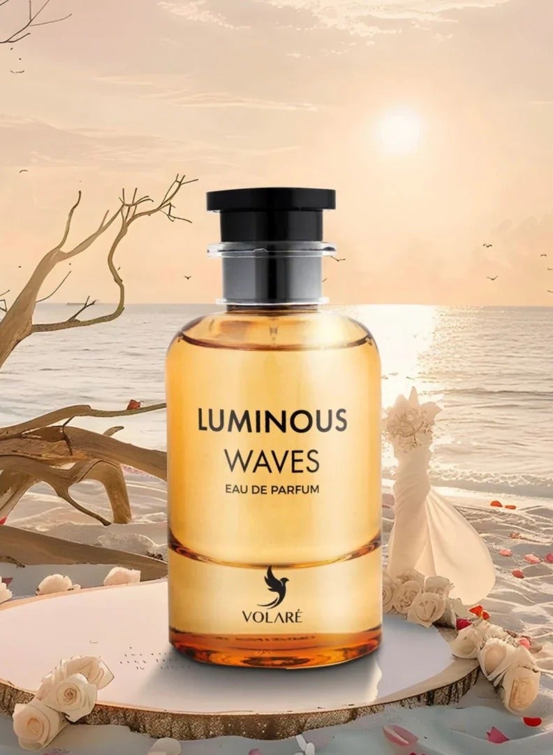 VOLARE Luminous Waves Eau de Parfum unisex - 100ml ( inspired by Louis Vuitton L'Immensité )  - Image 3