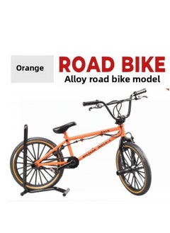 Generic Special 1:10 Alloy Bicycle Model Simulation Station Wagon Mini Stunt Car Ornaments Collection Toys-Color:No. 3 Folding Mountain Bike Yellow [e-commerce Box] 20*6*14  - Image 5