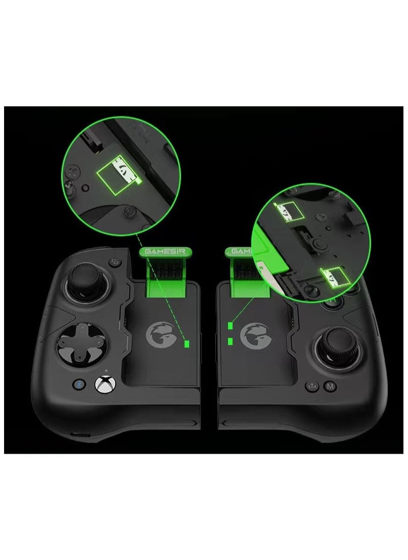 Generic Classic Gamepad GameSir X4 Aileron Bluetooth Mobile Gaming Controller for Android with Hall Effect Joysticks-Split Design with Carrying Case-Play Diablo Immortal, Minecraft, Fortnite, Dead Trigger 2  - Image 4