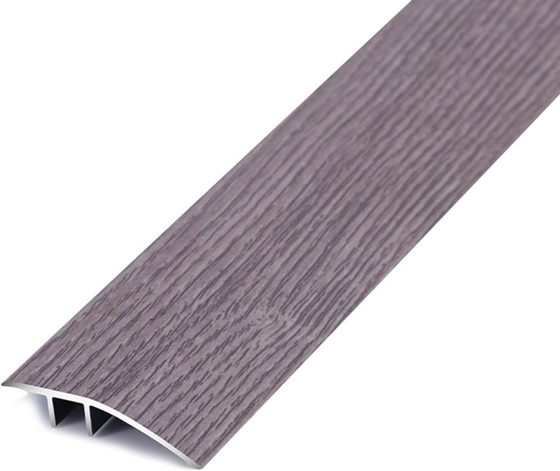 Floor Transition Strip Flooring Edge Trim, Carpet to Tile, Modern Floor Edging Trim Easy to Install, Threshold Reducer with Snap Track, Suitable for Height Less Than 15 mm ( Color : B , Size : Length - Image 1