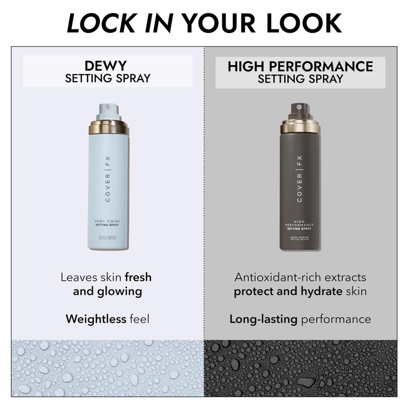 COVER FX COVER FX Dewy Finish Setting Spray - Makeup Finishing Spray - Shea Butter & Aloe - 4 Fl Oz (Packaging May Vary)  - Image 5