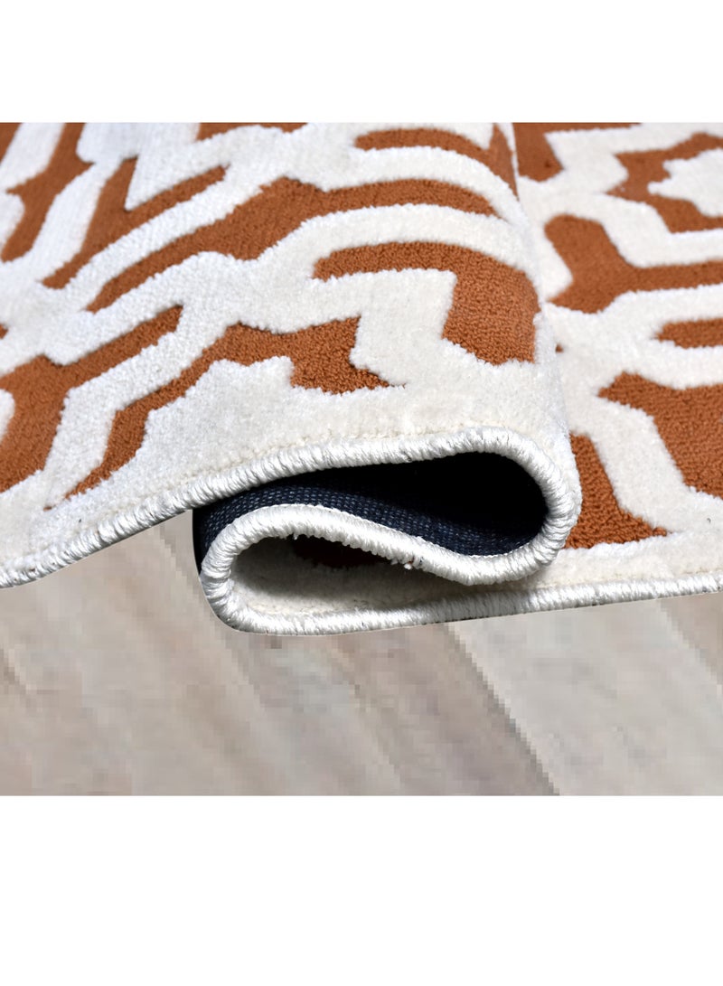 FELICITY Antiskid Rug-190X290-COPPER - Image 2