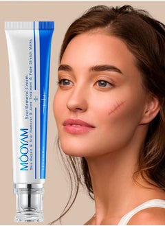 MOOYAM Scar Removal Cream Acne Scar Cream Rapid Repair Scar Cream for Acne Surgery Injury Burns Advanced Gel Acne Scar Spot Treatment Suitable for All Skin Types 30g  - Image 1