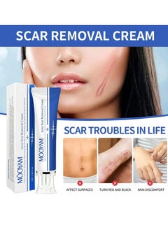 MOOYAM Scar Removal Cream Acne Scar Cream Rapid Repair Scar Cream for Acne Surgery Injury Burns Advanced Gel Acne Scar Spot Treatment Suitable for All Skin Types 30g  - Image 3
