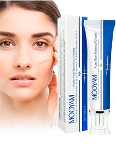 MOOYAM Scar Removal Cream Acne Scar Cream Rapid Repair Scar Cream for Acne Surgery Injury Burns Advanced Gel Acne Scar Spot Treatment Suitable for All Skin Types 30g  - Image 2