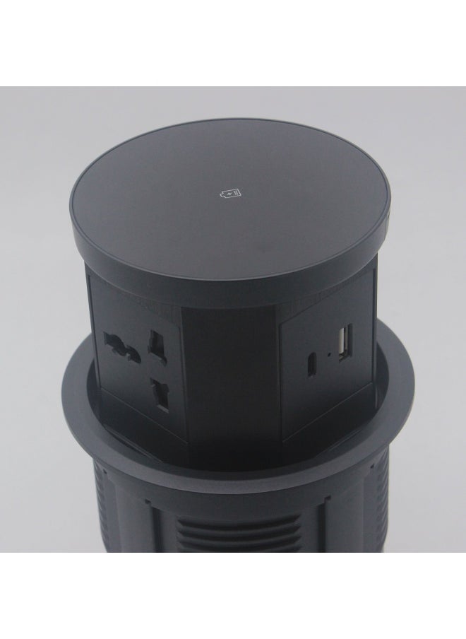 ebarza - Tempered Glass Pop Up Socket Jxb-015B - Image 1