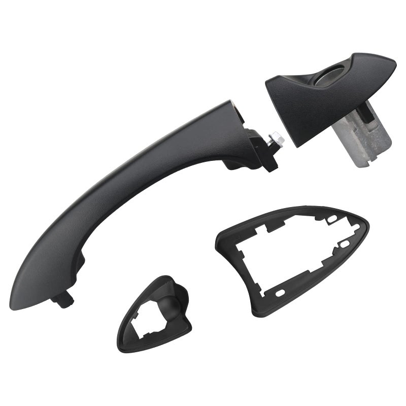 APPERFiT Exterior Door Handle Textured Black (Front Left Driver Side) Compatible with BMW E53 X5 2000-2006 Replaces 51218243617