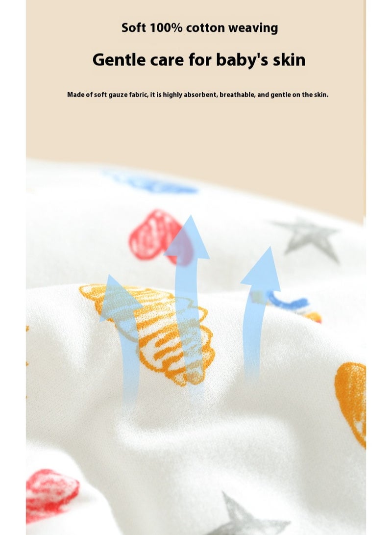 كيس نوم مضاد للخوف للأطفال حديثي الولادة من القطن الخالص بنمط أسد - Image 4