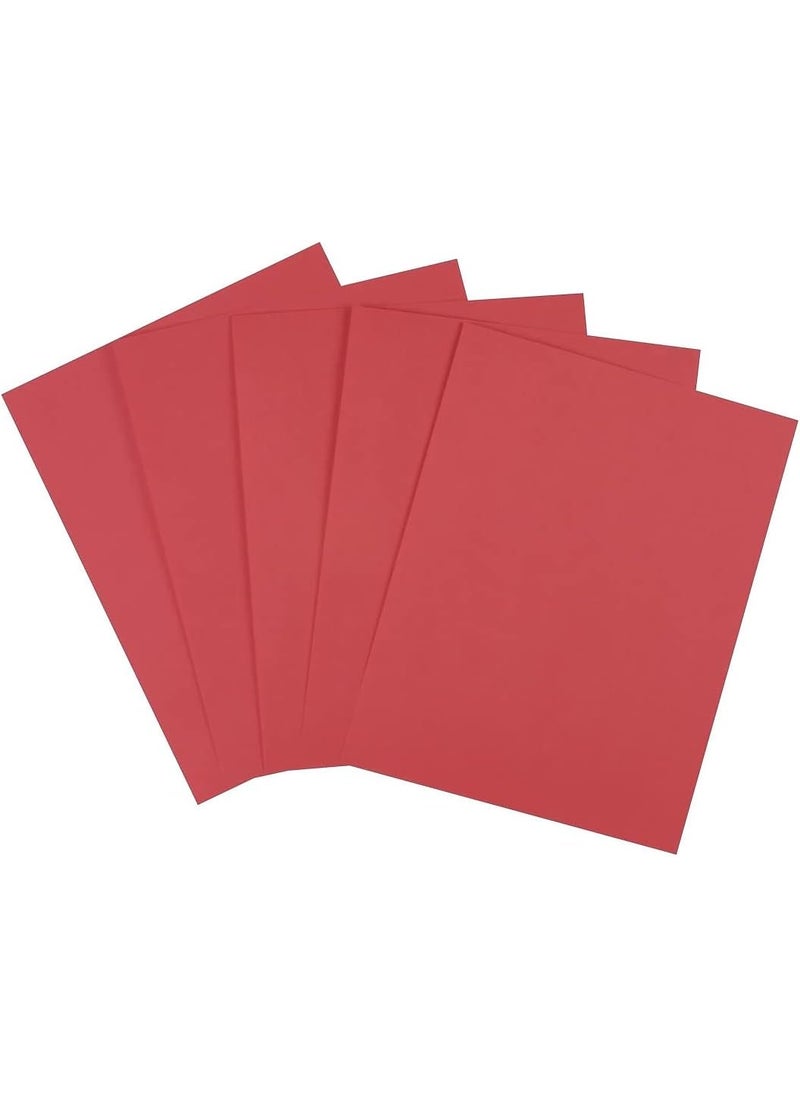 Staples Staples 733081 Brights 24 Lb Colored Paper Red 500Ream  - Image 1
