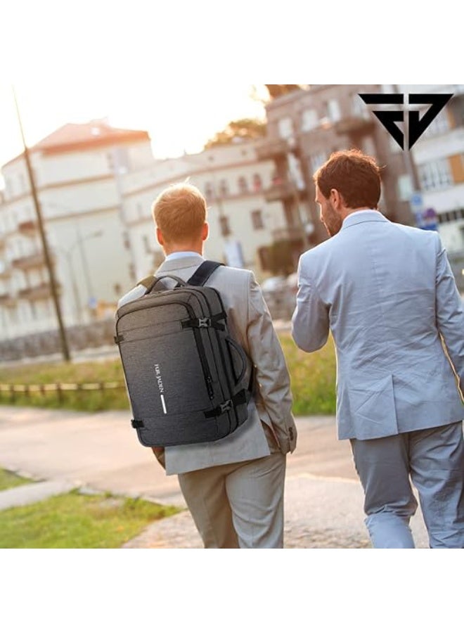 FUR JADEN 40L Weekender Travel Laptop Backpack with Anti Theft Pocket, Organizer, 15.6 Inch Padded Laptop Sleeve and Dual Handles - Image 4