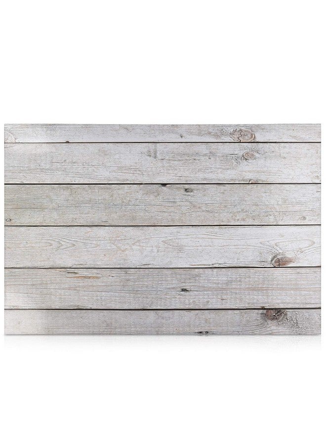 Navaris Magnetic Dry Erase Board - 16 X 24 Inches Decorative White Board For Wall With Design, Includes 5 Magnets And Marker - Wooden Planks - Image 5