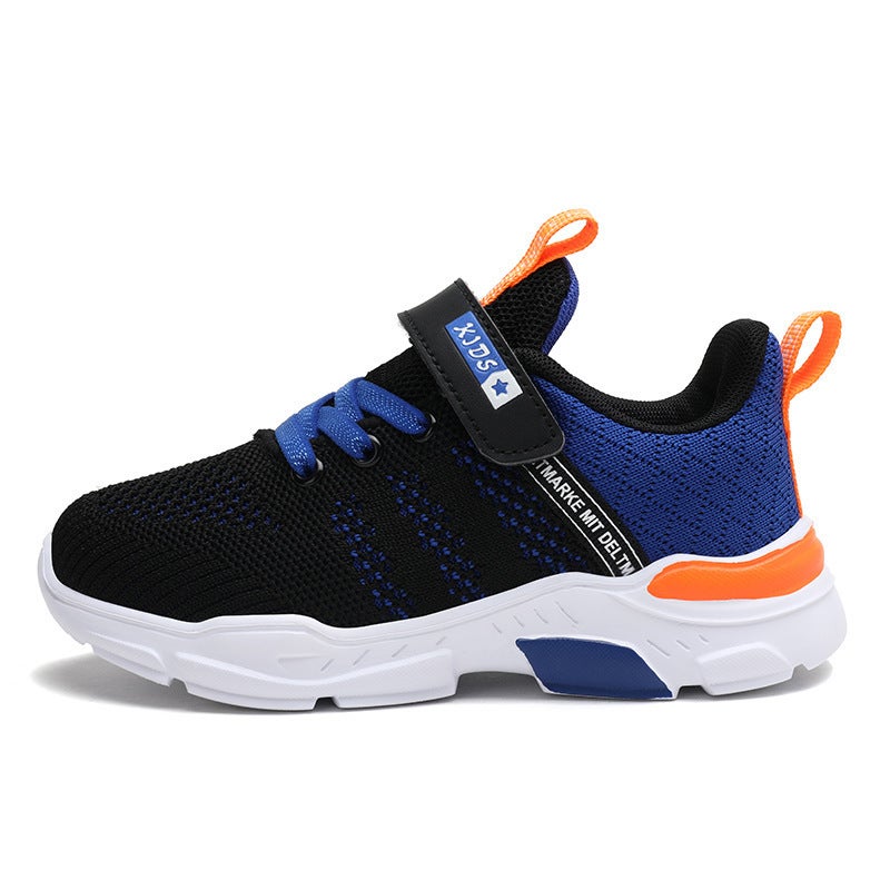 Mesh Sneakers Lightweight Flexible Sole Walking Shoes For Kids Indoor And Outdoor Activities - Image 1