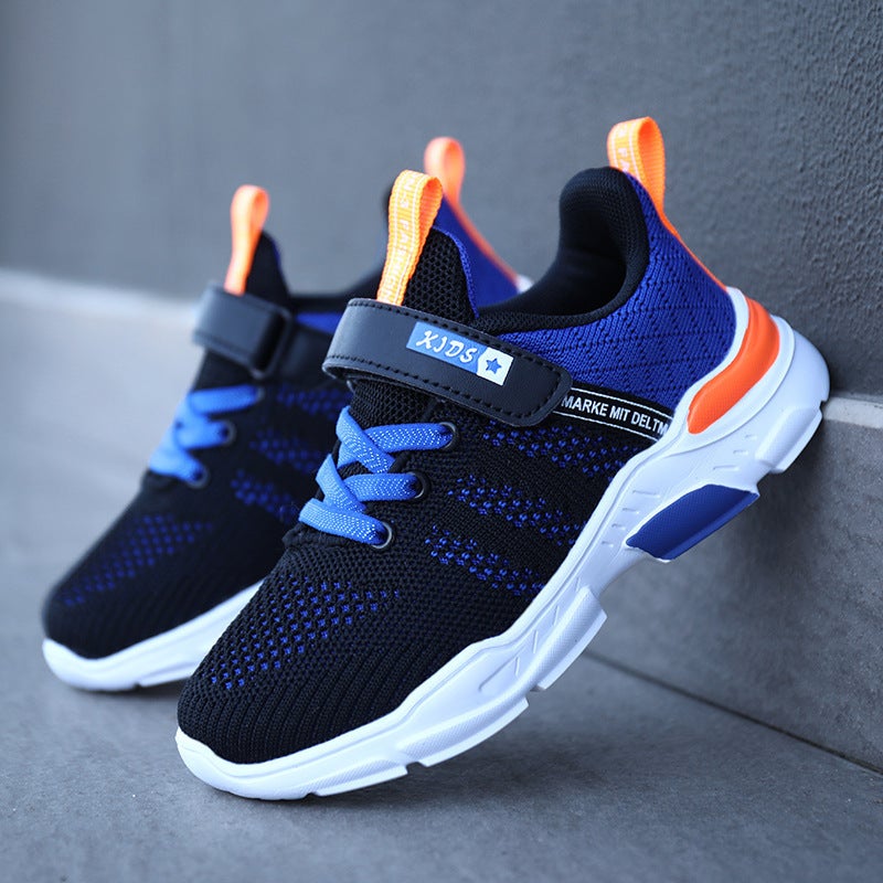 Mesh Sneakers Lightweight Flexible Sole Walking Shoes For Kids Indoor And Outdoor Activities - Image 4