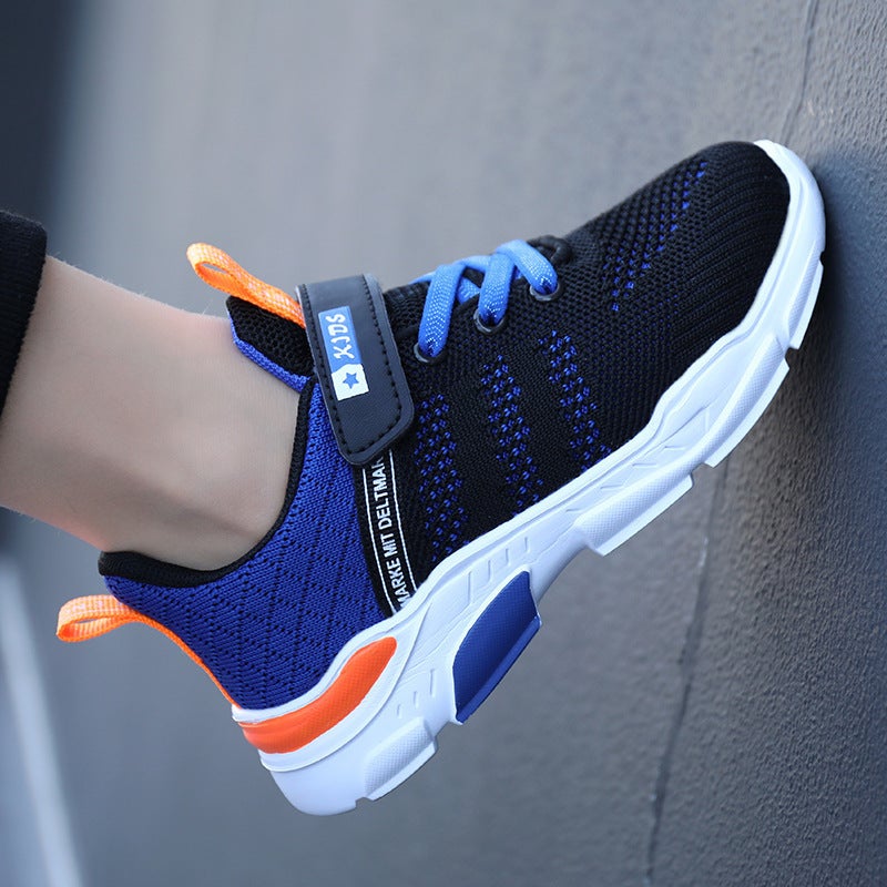 Mesh Sneakers Lightweight Flexible Sole Walking Shoes For Kids Indoor And Outdoor Activities - Image 2