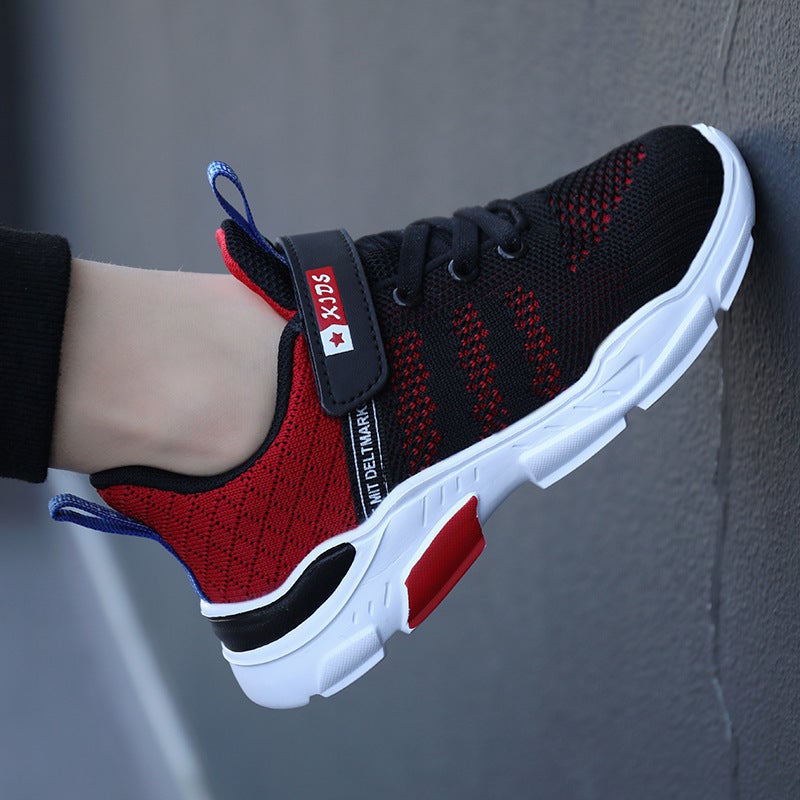Mesh Sneakers Lightweight Flexible Sole Walking Shoes For Kids Indoor And Outdoor Activities - Image 3