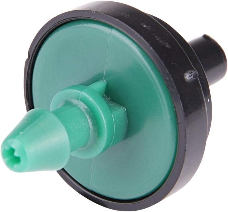 Raindrip PC8050B 2 GPH Pressure Compensating Drippers, Drip Irrigation Emitters for Drip Irrigation Gardening System, Maintains Constant Water Flow, 50-Pack, Green - Image 2