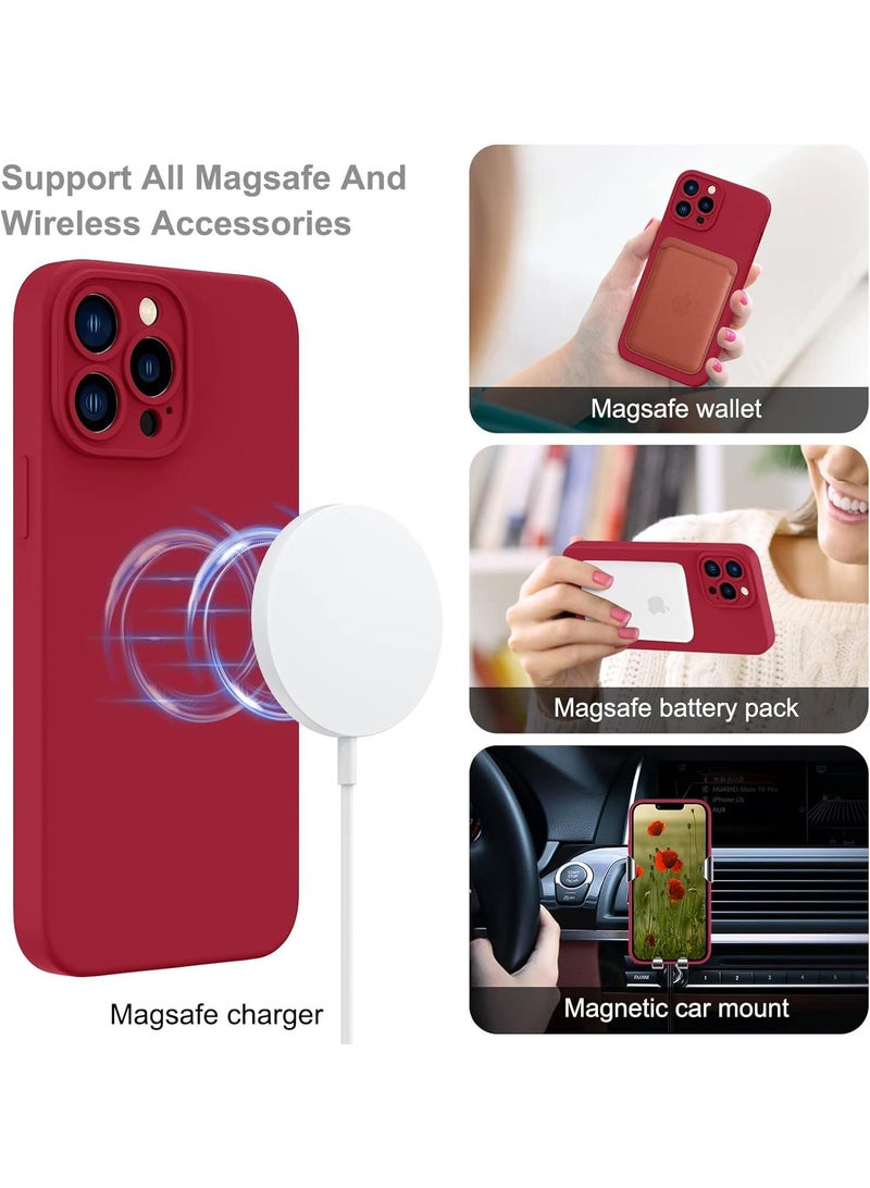 Y&D Liquid Silicone Magnetic Phone Case For IPhone13Pro - Image 4