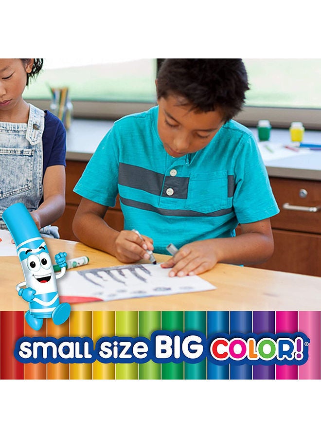 NIBEMINENT 64 Piece Washable Pip-Squeaks Skinnies Markers 16.66x18.75x1.09cm - Image 3