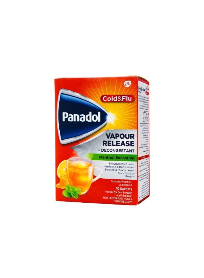 Panadol Cold And Flu Vapour Release Powder Box