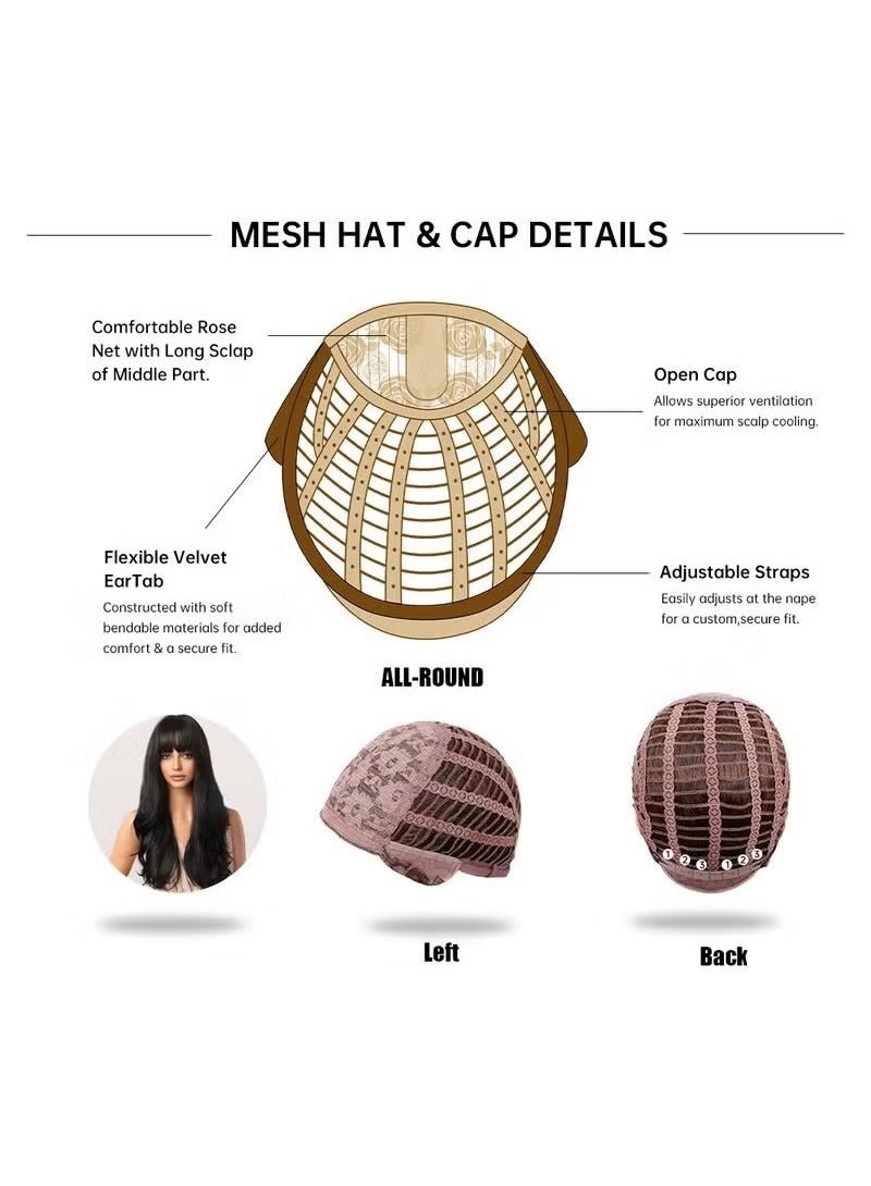 موجة طويلة شعر مستعار - Image 3