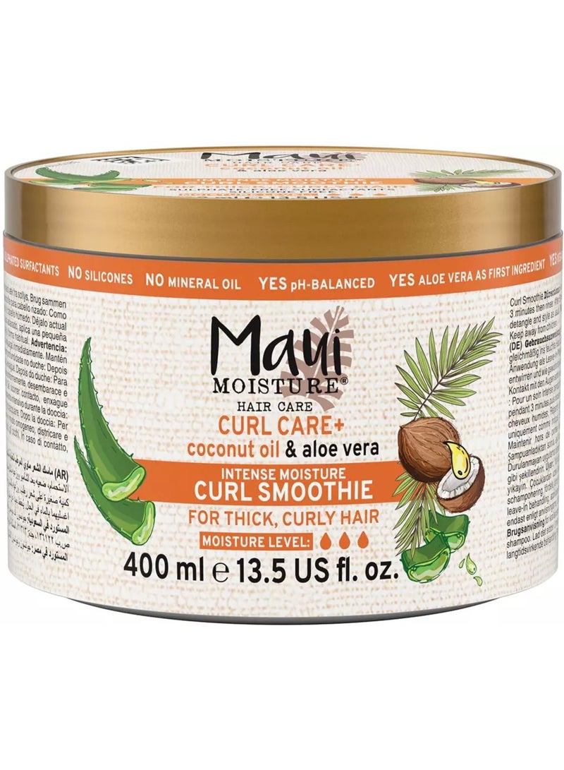 Maui Moisture Coconut Oil Curl Smoothie Hair Mask 400 Ml