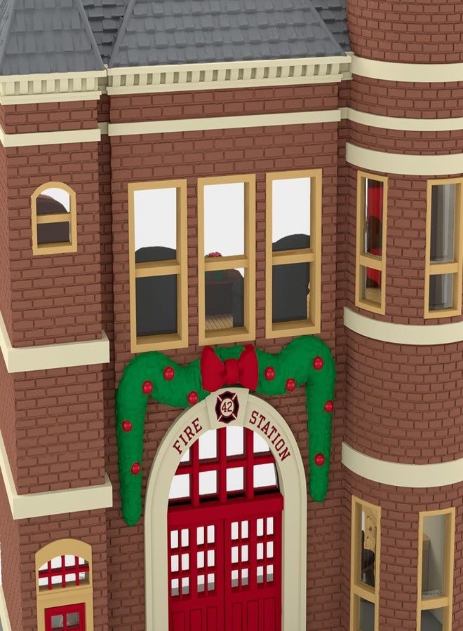 Hallmark Keepsake Christmas Ornament 2025, Nostalgic Houses and Shops Keepsake Korners Firehouse - Image 5