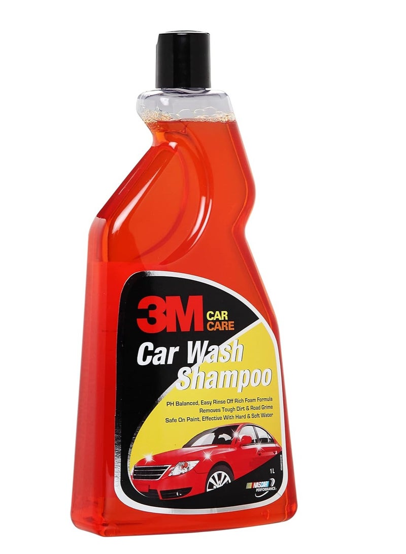 3M Car wash Shampoo (1 Litre) | High Foam for Deep Cleaning | Remove Tough Dirt | Safe on Paint | pH Neutral - Image 1