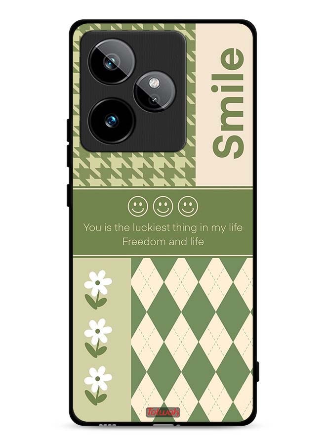 Realme GT 7T 5G Protective Case Cover Smile Is The Luckiest Thing In My Life