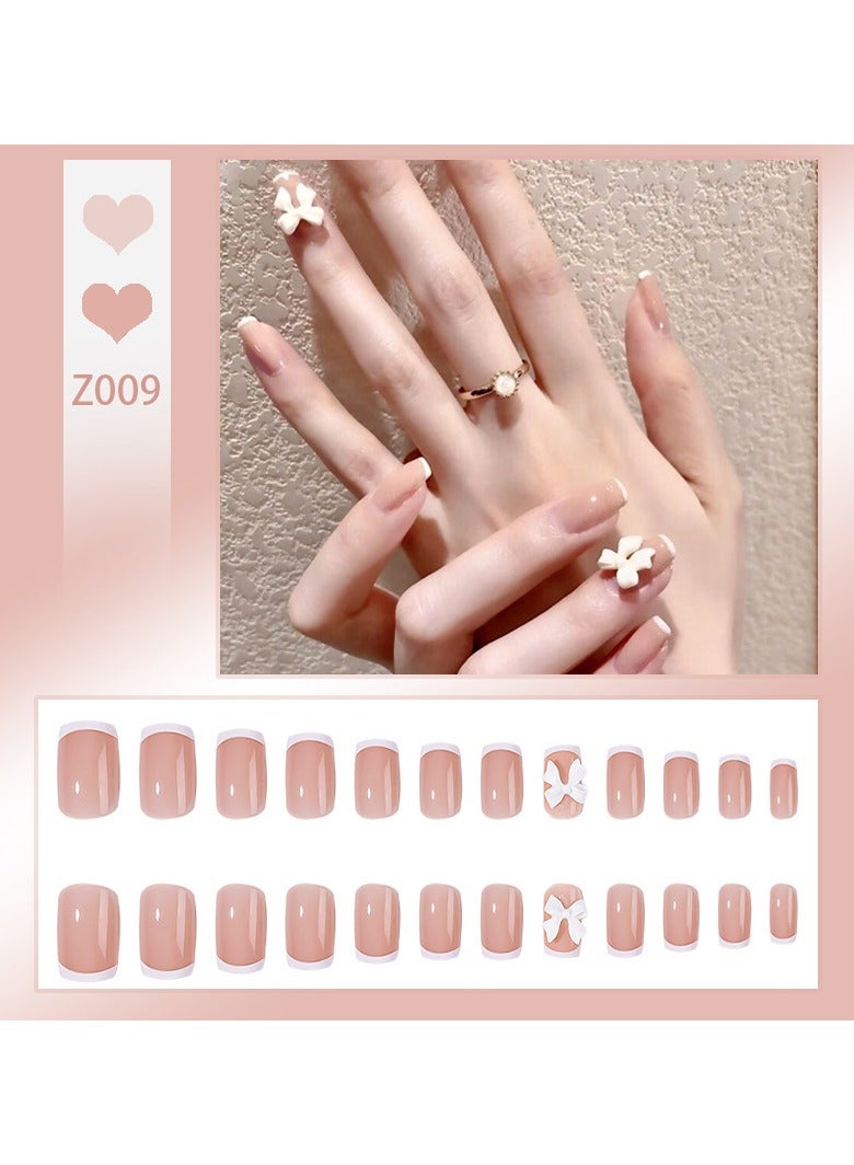 CYNAz009 Fake Nails,24pcs Press Nails - Image 1
